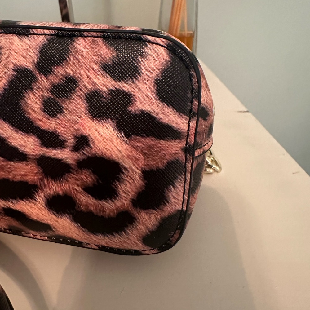 Steve Madden Cheetah Print Dome Crossbody Satchel - image 6